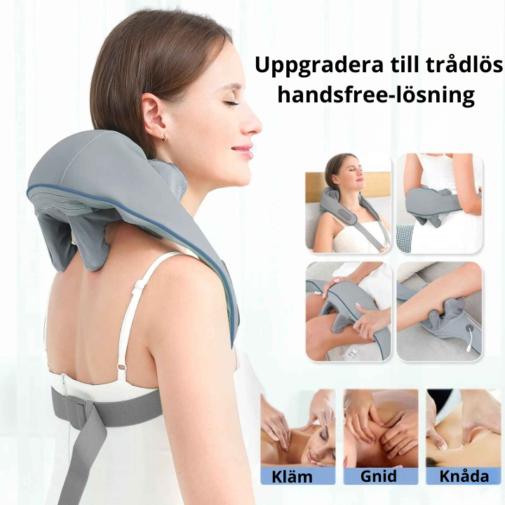 Elektrisk massageapparat med värme