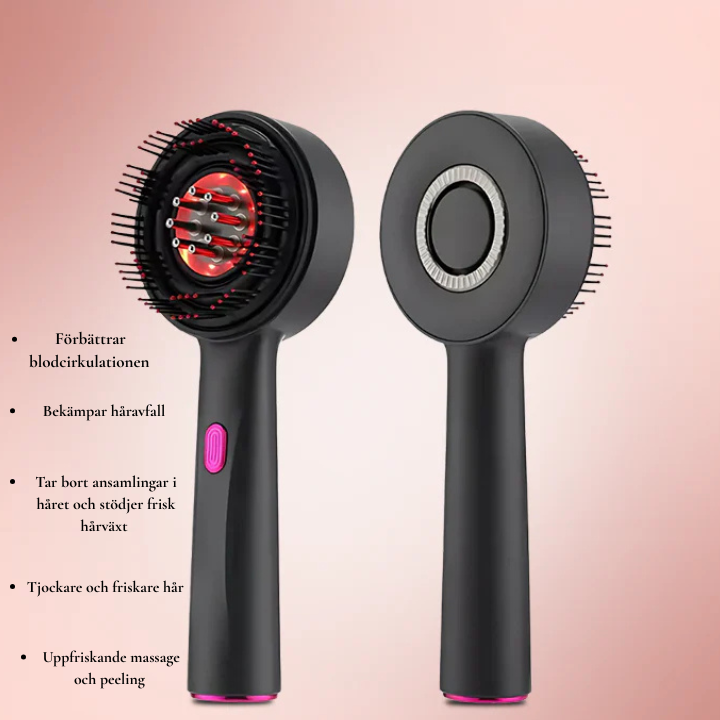 Hårboost 3-i-1 Massageborste
